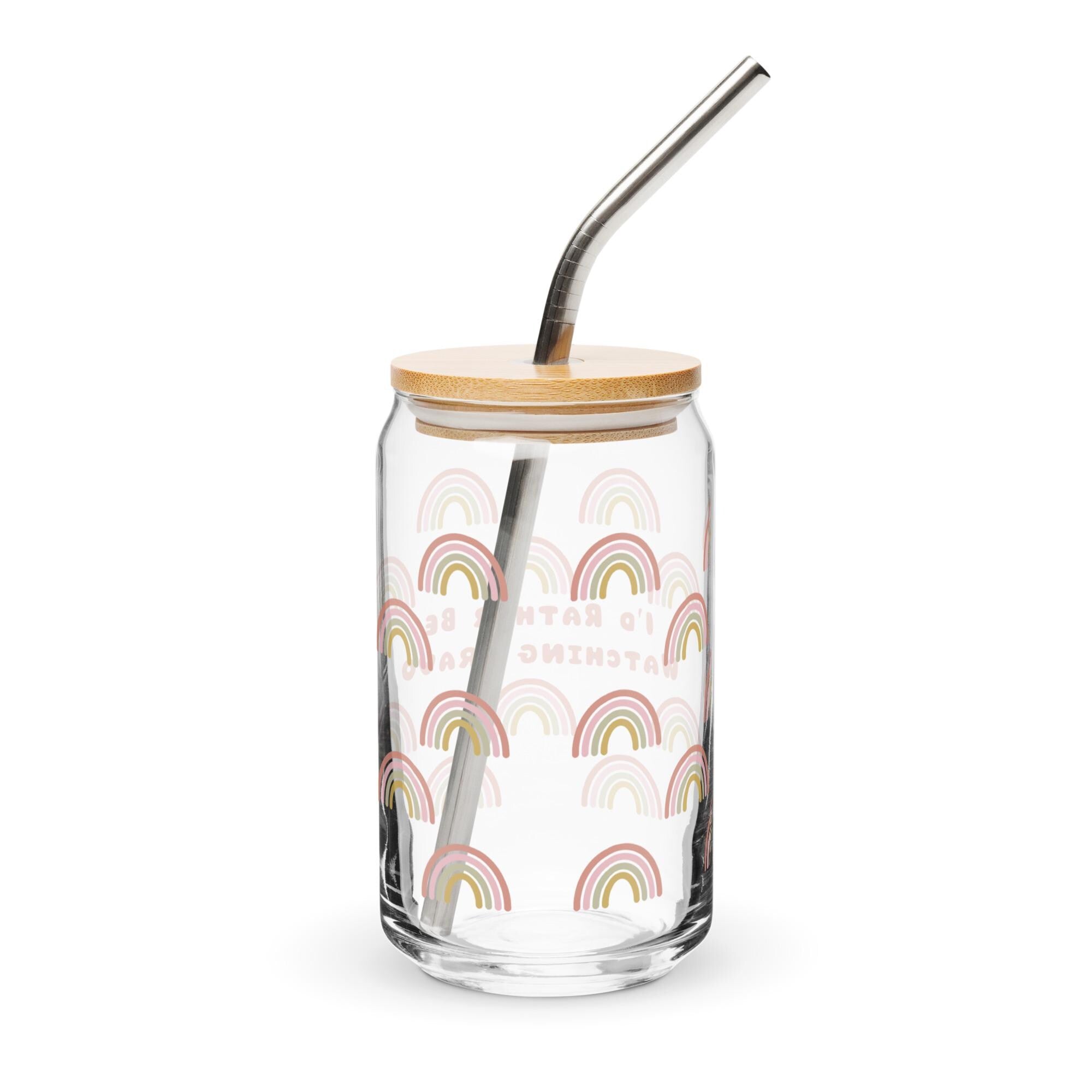 I'd Rather Be Watching Bravo Glass Can | Can-Shaped Glass Cup