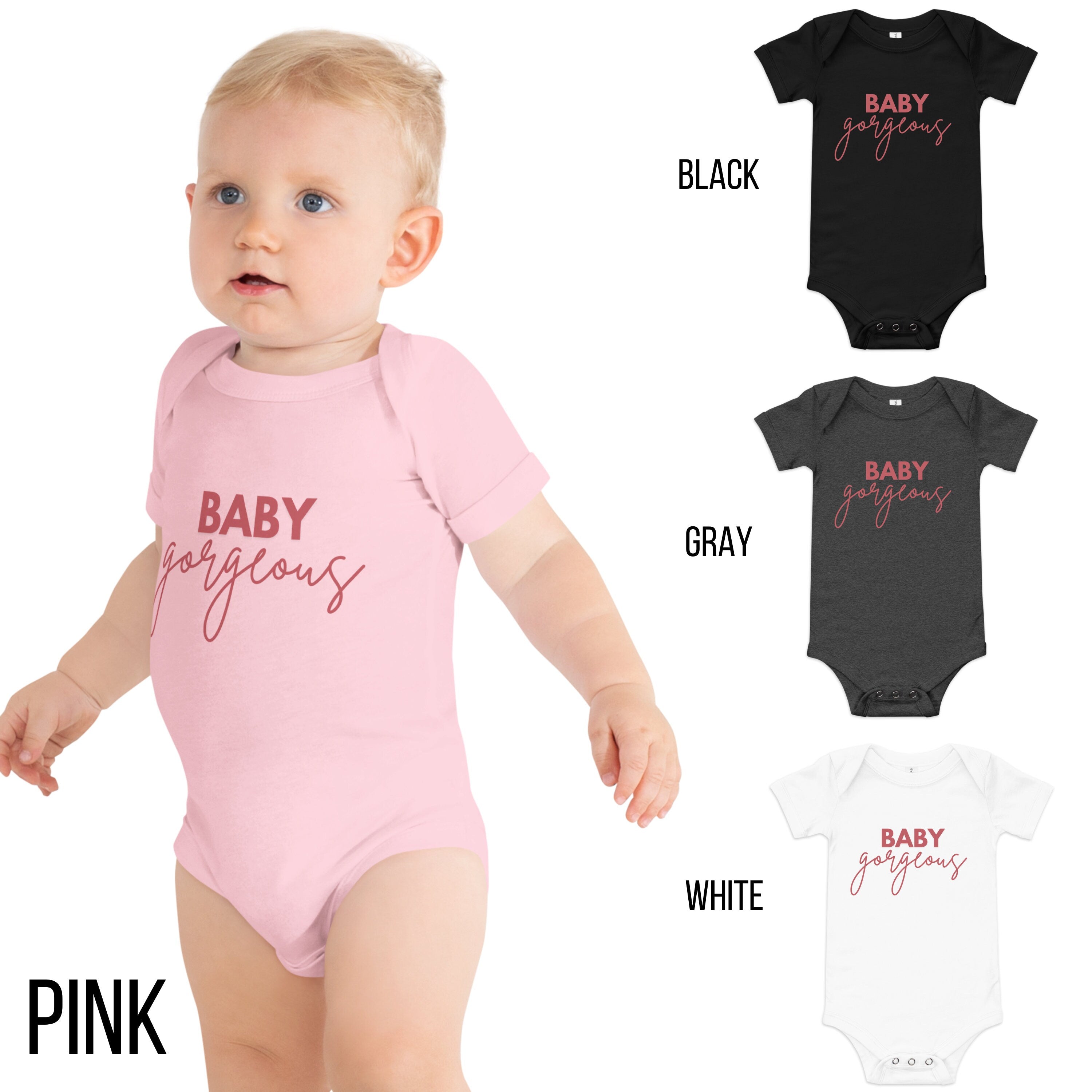 Baby Gorgeous Baby Bodysuit | Short Sleeve Onesie | RHOSLC
