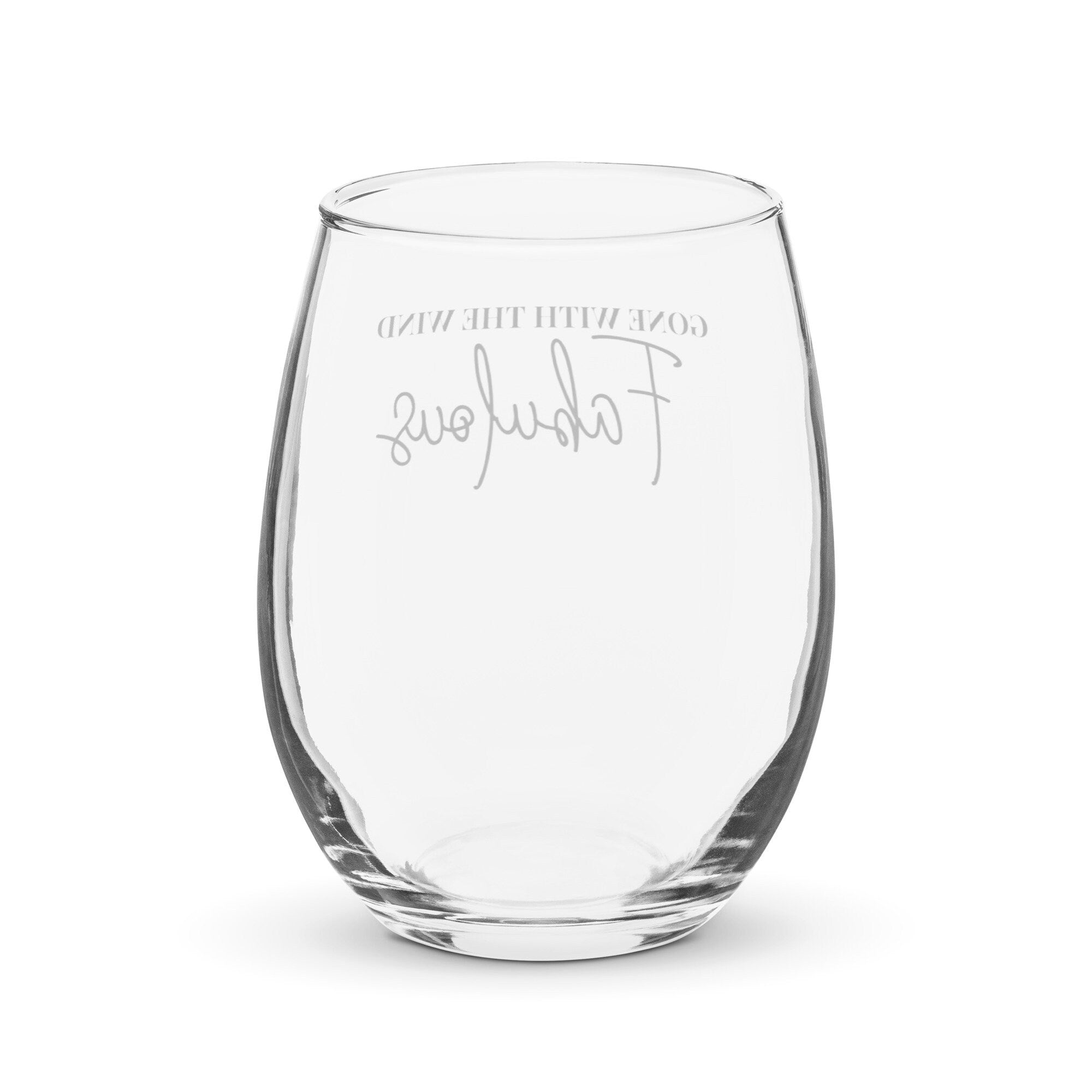 Gone With The Wind Fabulous | Stemless Wine Glass | #RHOA