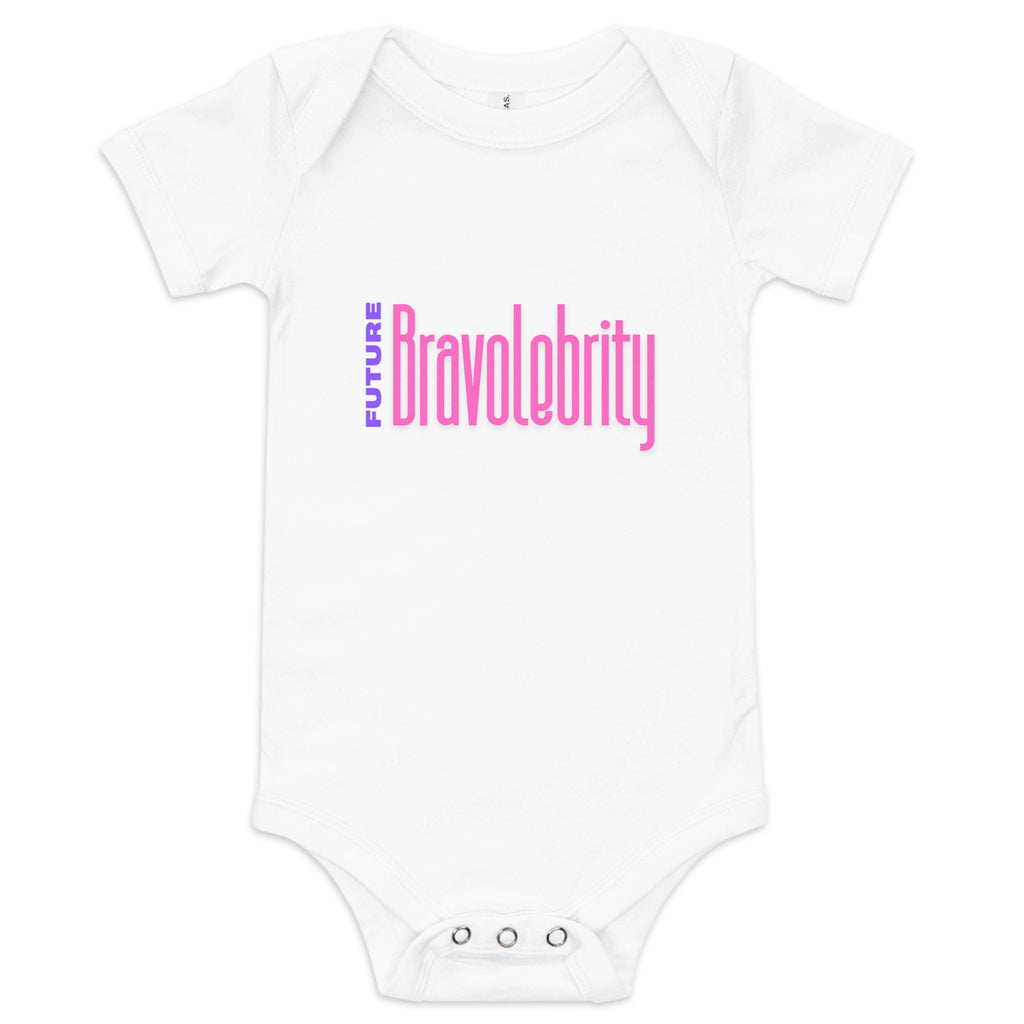 Future Bravolebrity Baby Onesie | Short Sleeve Bodysuit