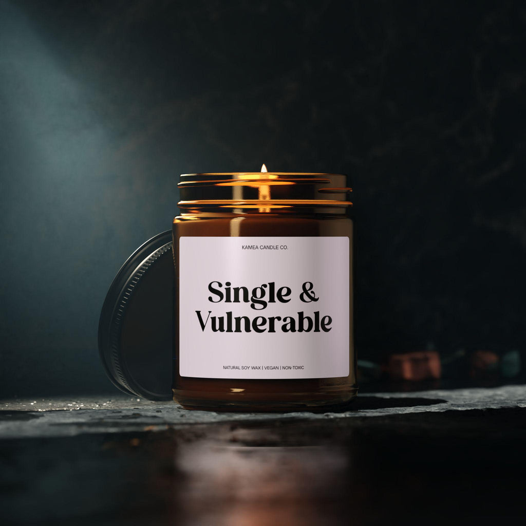 Single and Vulnerable Love Island | Scented Soy Candle - Single & Vulnerable | Relaxation, Home Decor, Gift, Self-Care, Aromatherapy