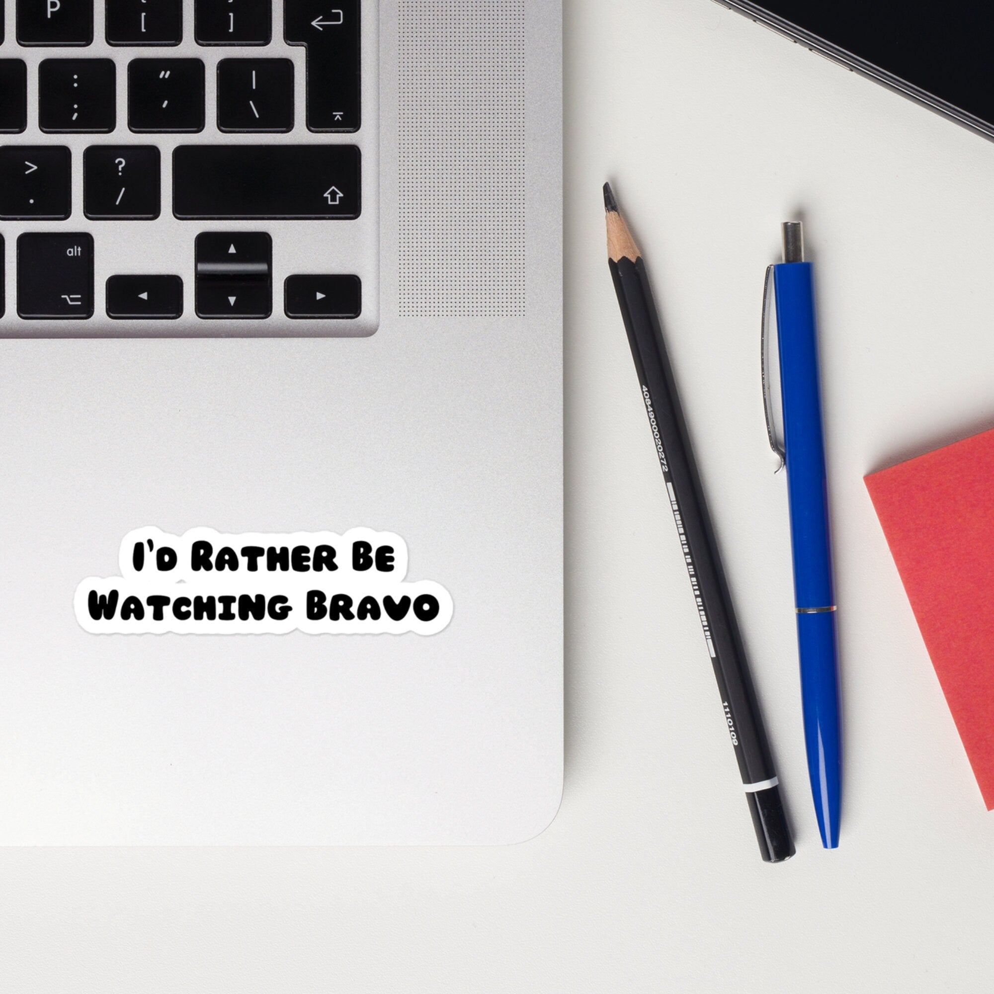 Rather Be Watching Bravo Vinyl Sticker