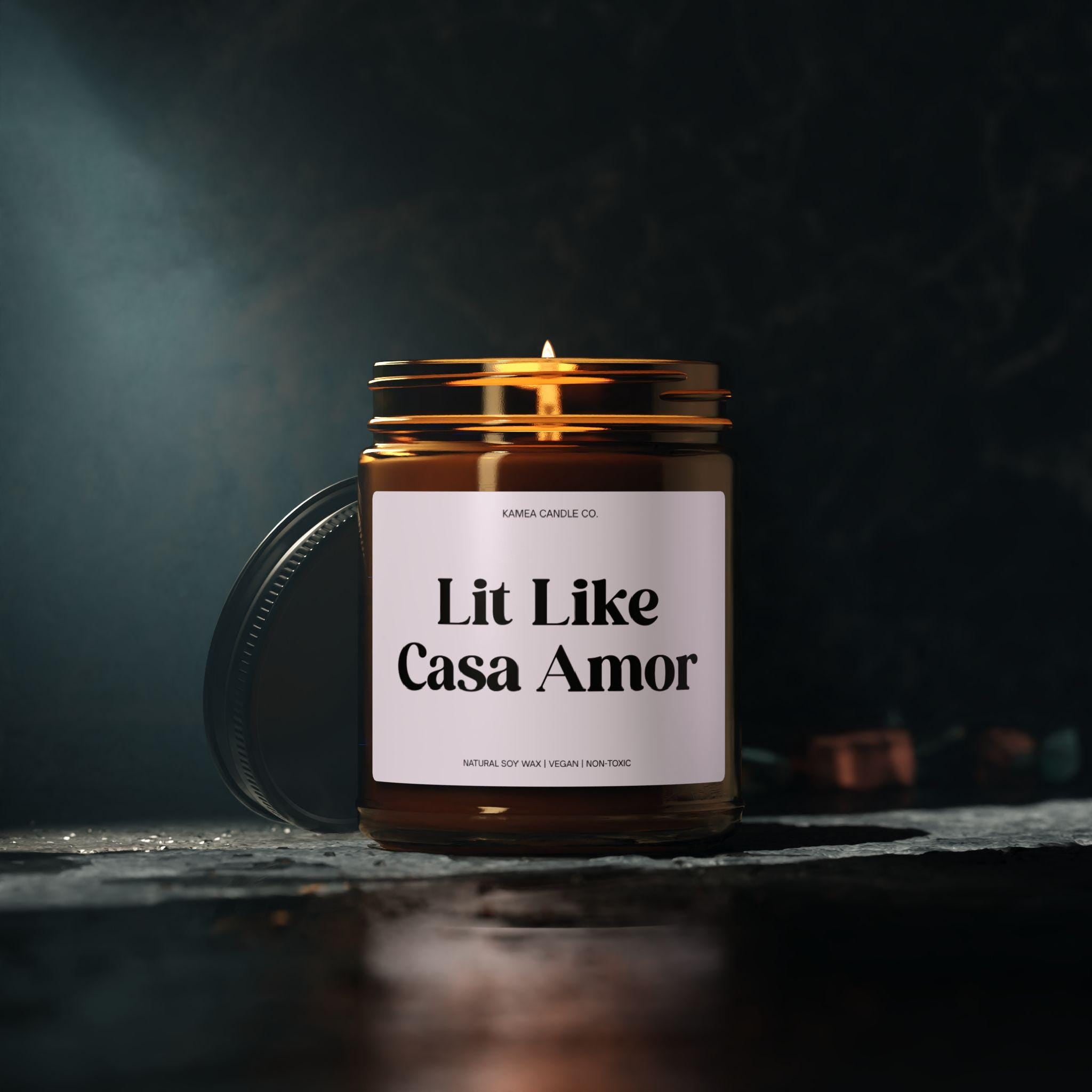 Lit Like Casa Amor Love Island Candle |  Scented Soy Candle, Aromatherapy, Islanders Gifts