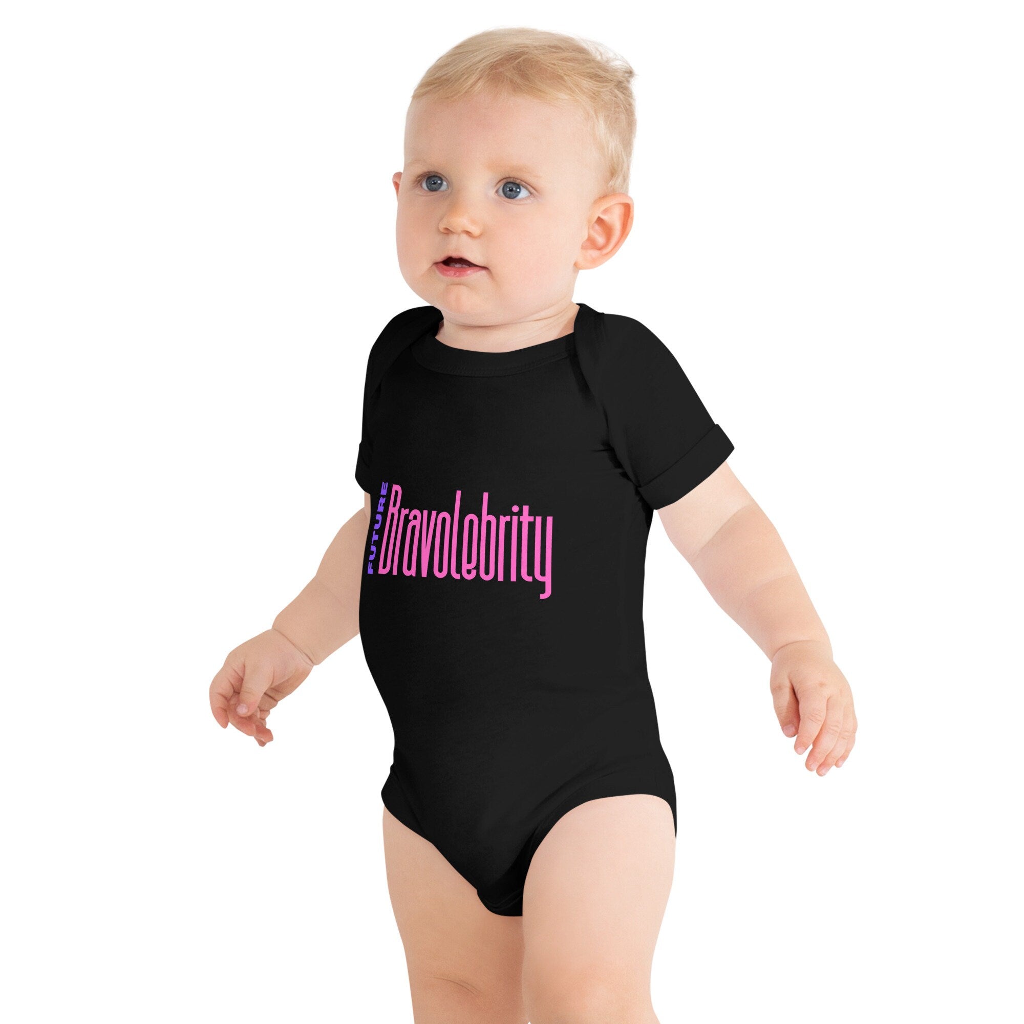 Future Bravolebrity Baby Onesie | Short Sleeve Bodysuit